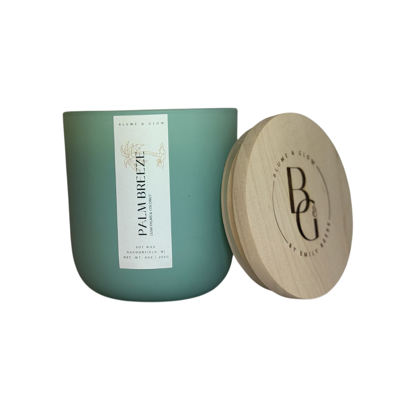 Palm Breeze - wickless candle