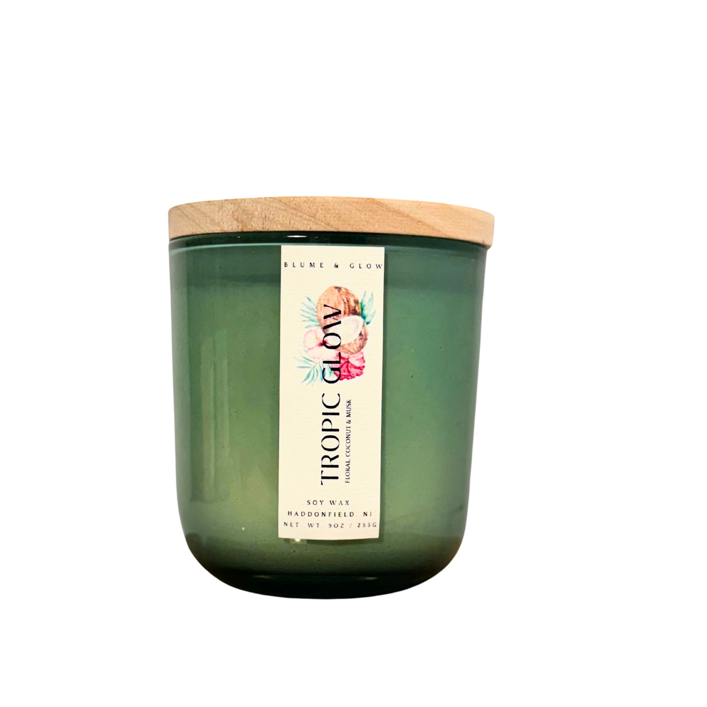 Blume & Glow Tropic Glow wickless candle