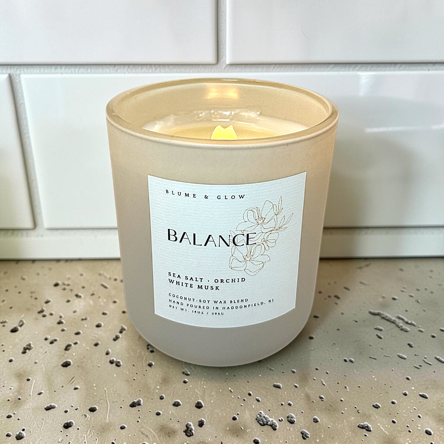 Balance Candle | Sea Salt, Orchid & White Musk