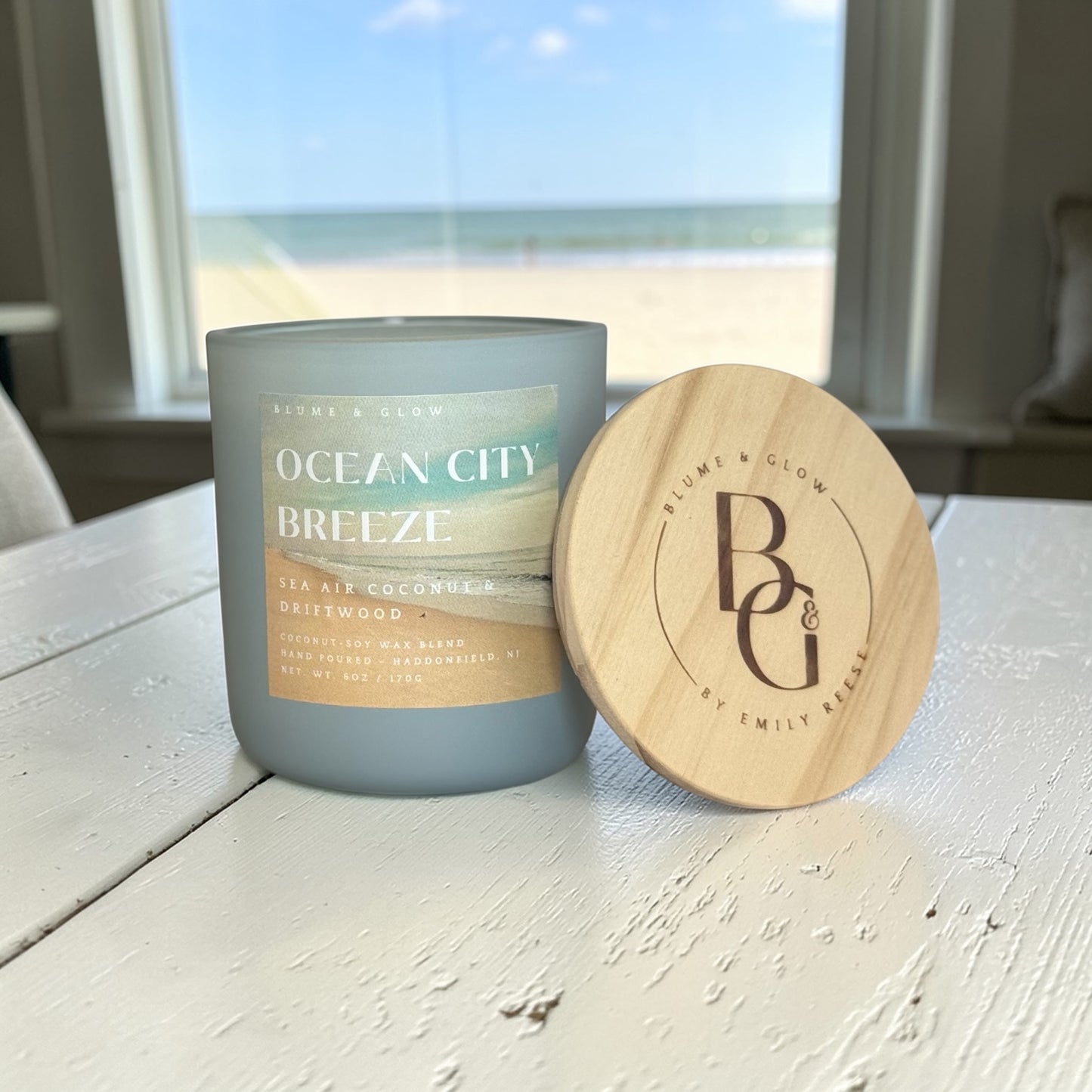 Coastal Air Candle | Sea Air & Coconut Scent