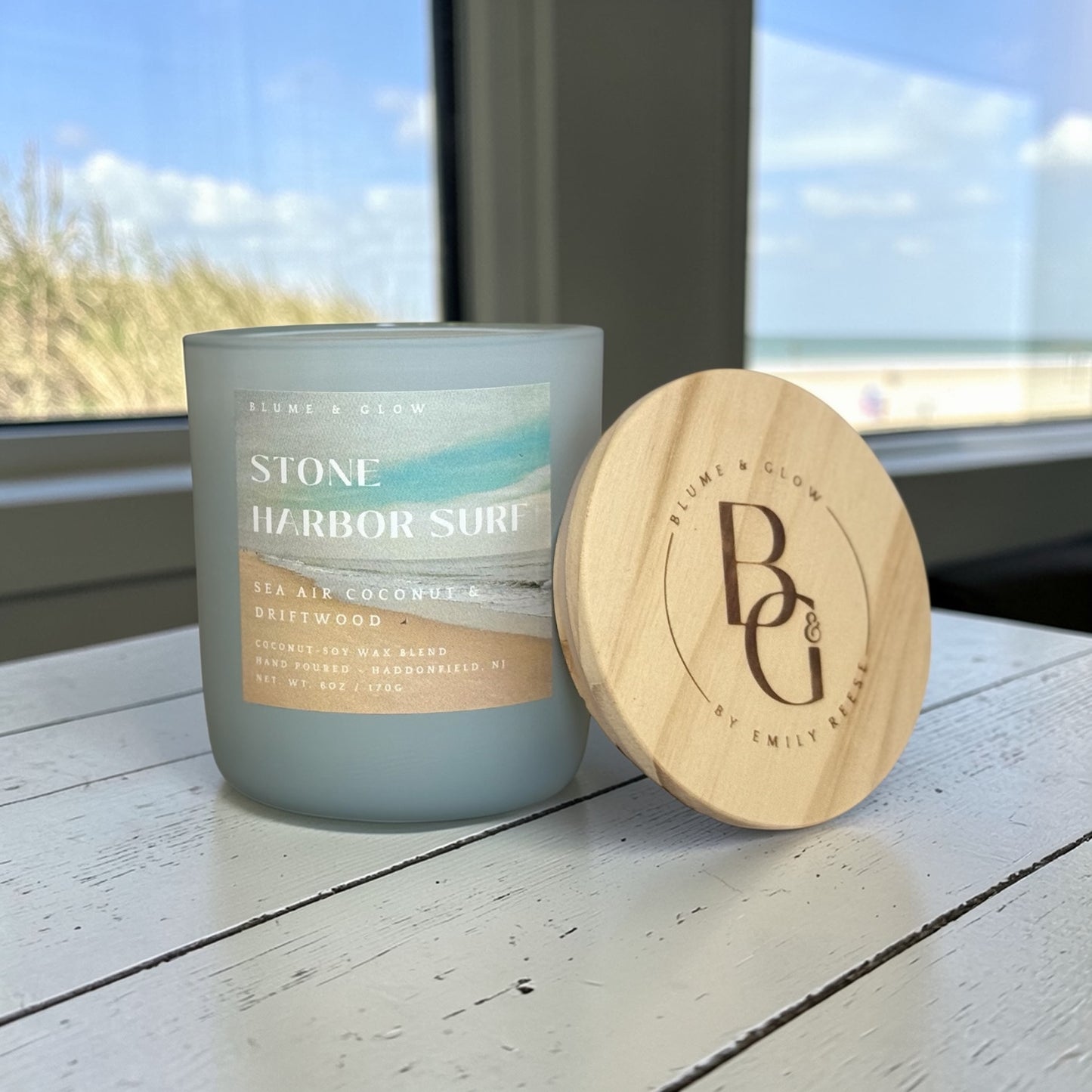 Coastal Air Candle | Sea Air & Coconut Scent