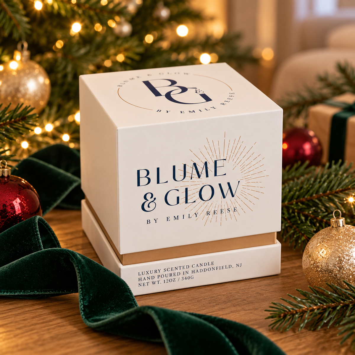 Blume & Glow Candle Box for holiday gifting