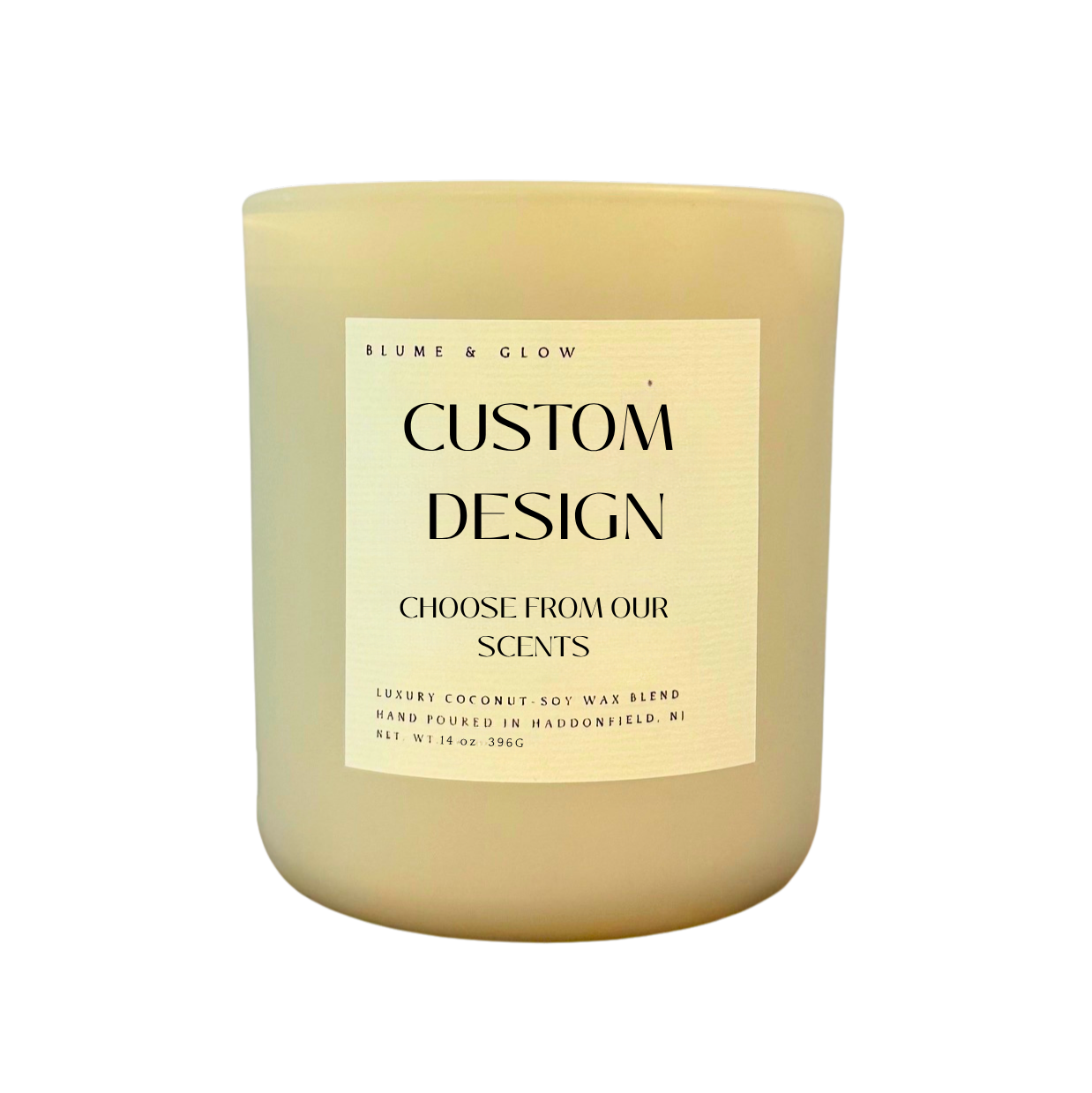 Custom Personalized 14oz Candle