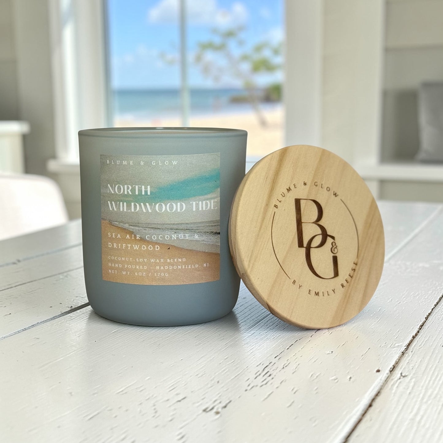 Coastal Air Candle | Sea Air & Coconut Scent