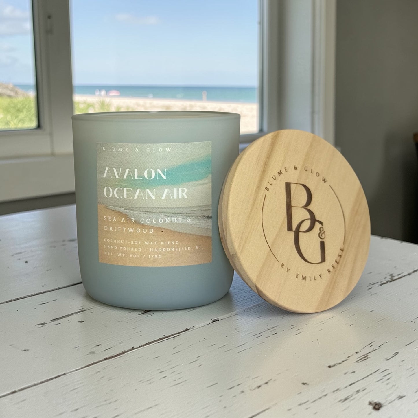Coastal Air Candle | Sea Air & Coconut Scent