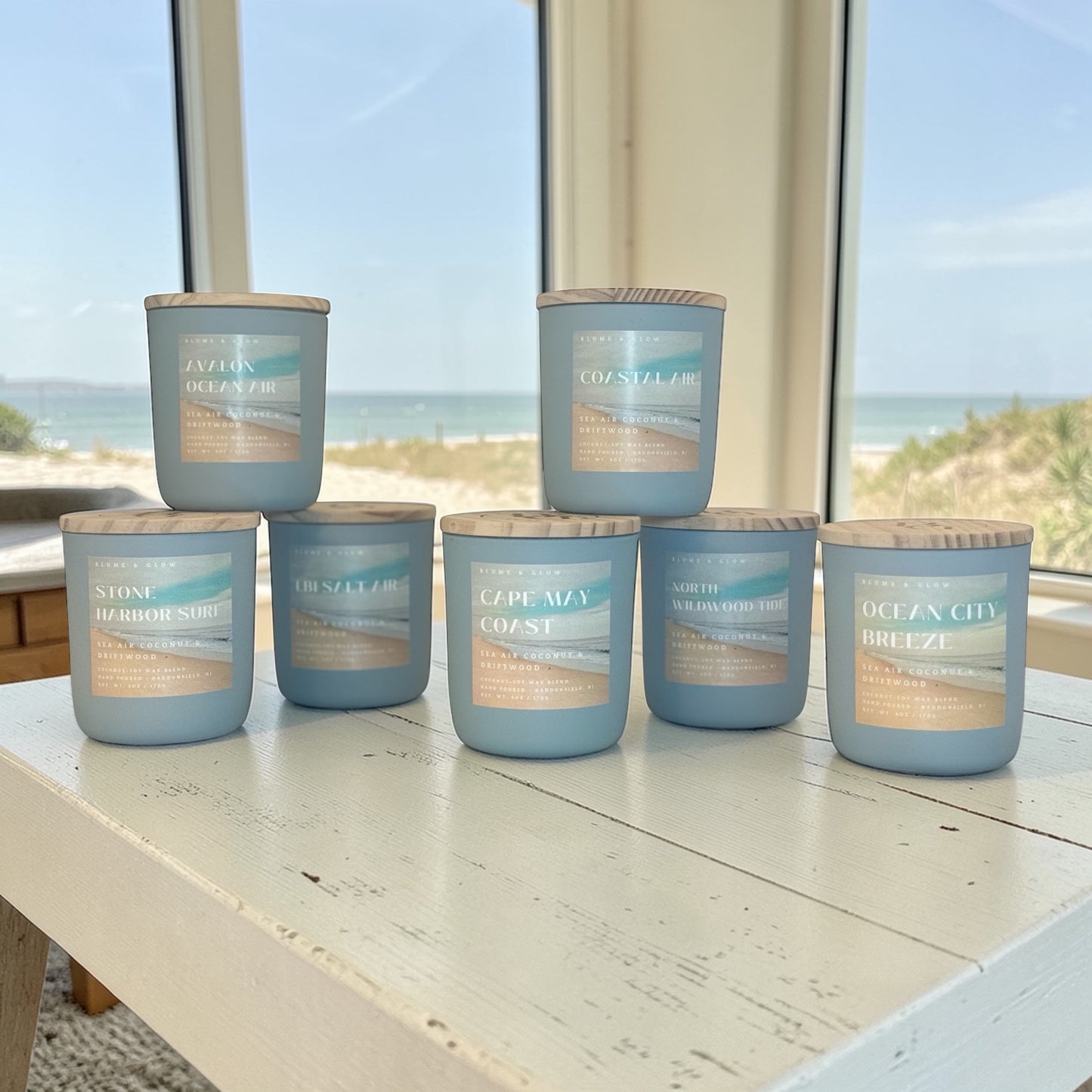 Coastal Air Candle | Sea Air & Coconut Scent