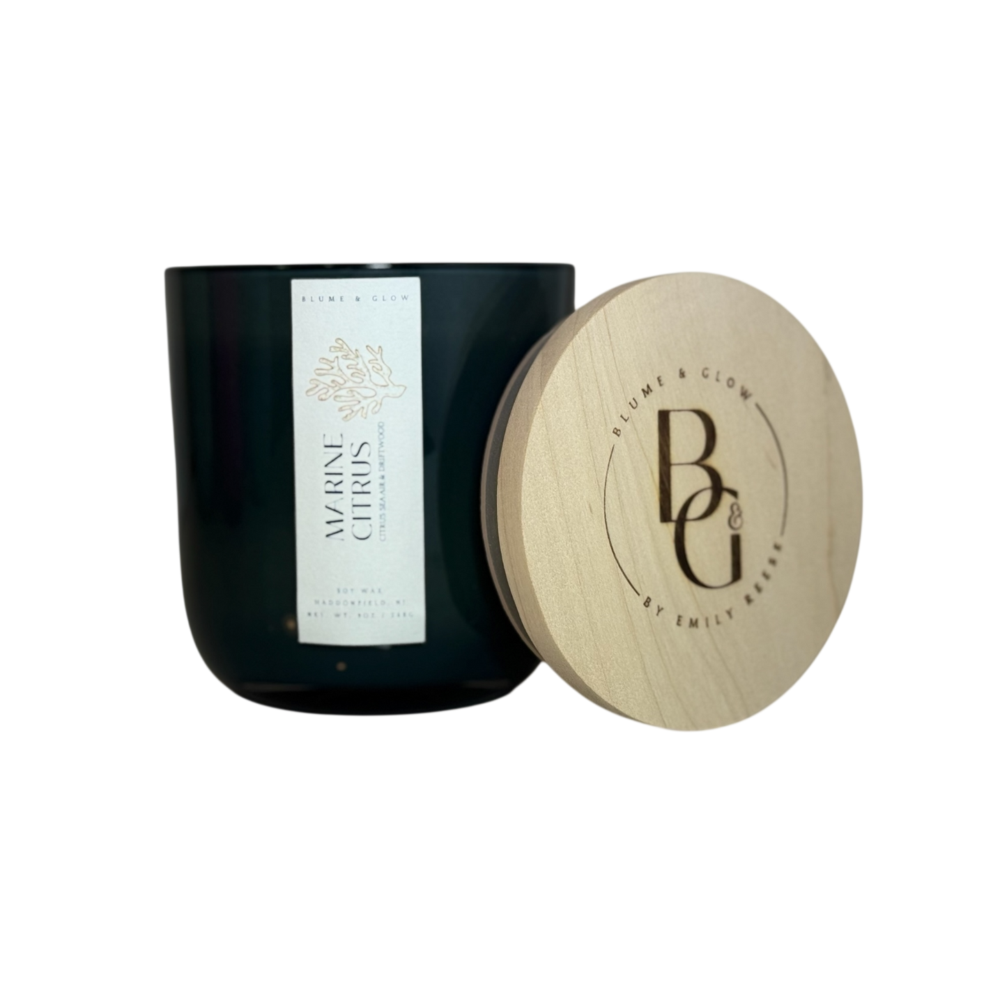 Marine Citrus - wickless candle