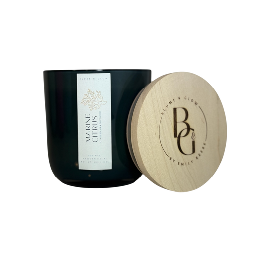 Marine Citrus - wickless candle