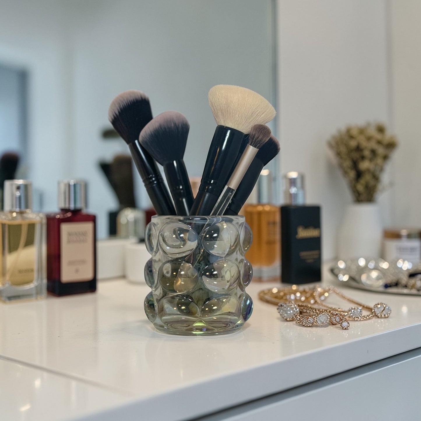 The Bubble Glass Candle