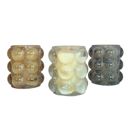 The Bubble Glass Candle