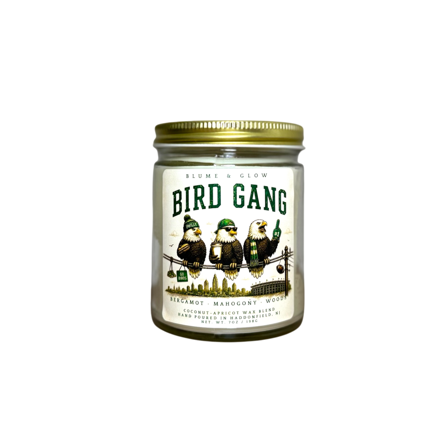 Bird Gang Candle | Philadelphia Football Fan Candle
