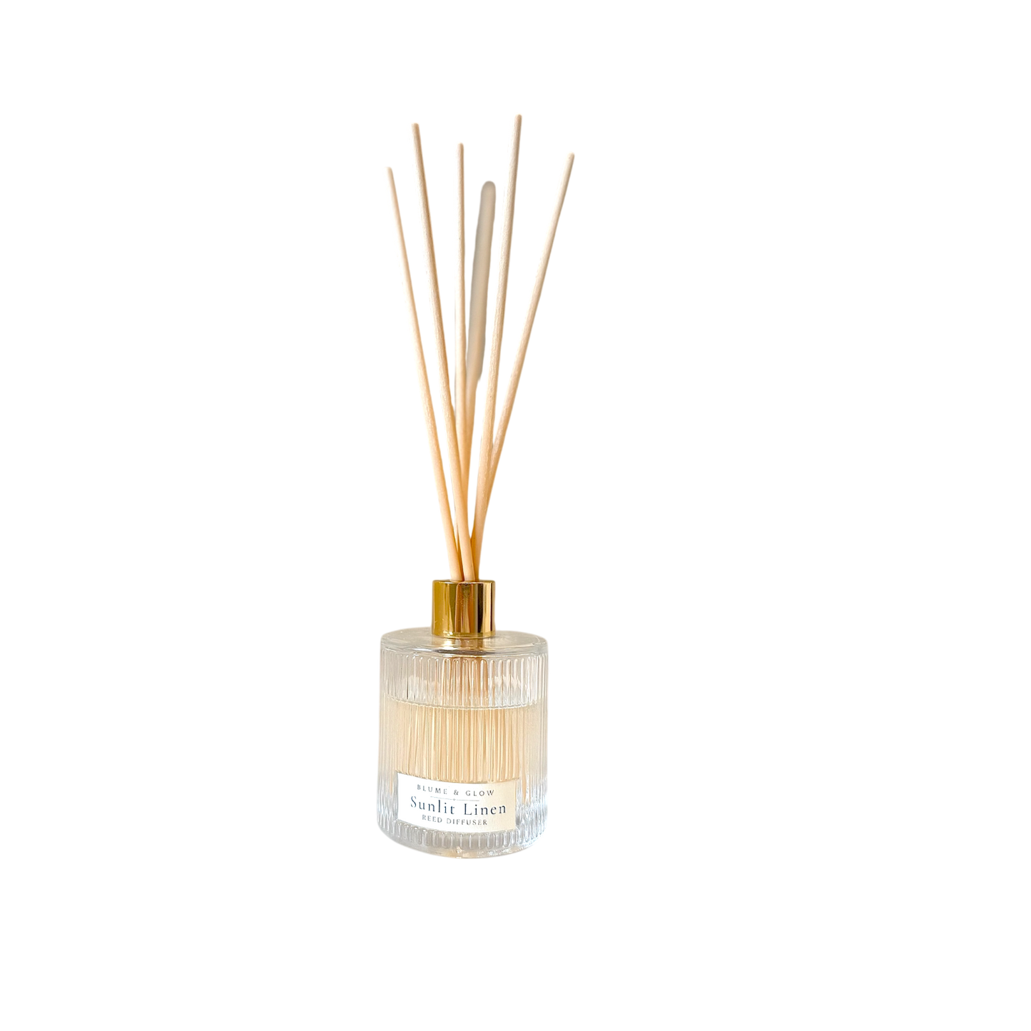 Sunlit Linen Reed Diffuser | Fresh Linen & Eucalyptus