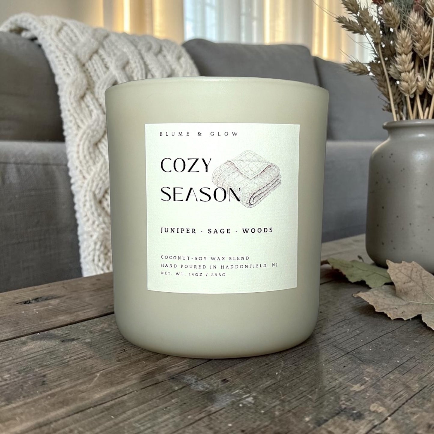 Cozy Season Candle | Juniper, Sage & Woods