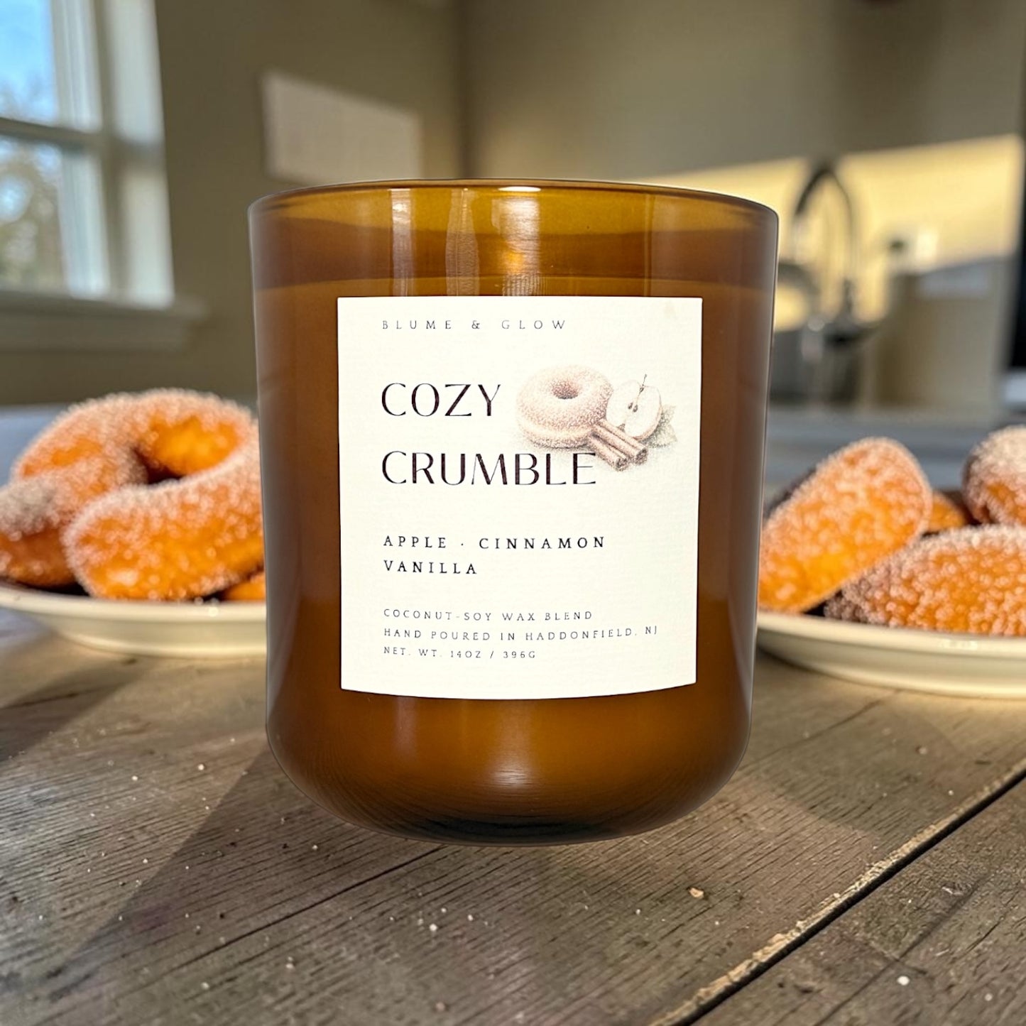 Cozy Crumble Candle | Baked Apple, Cinnamon & Vanilla