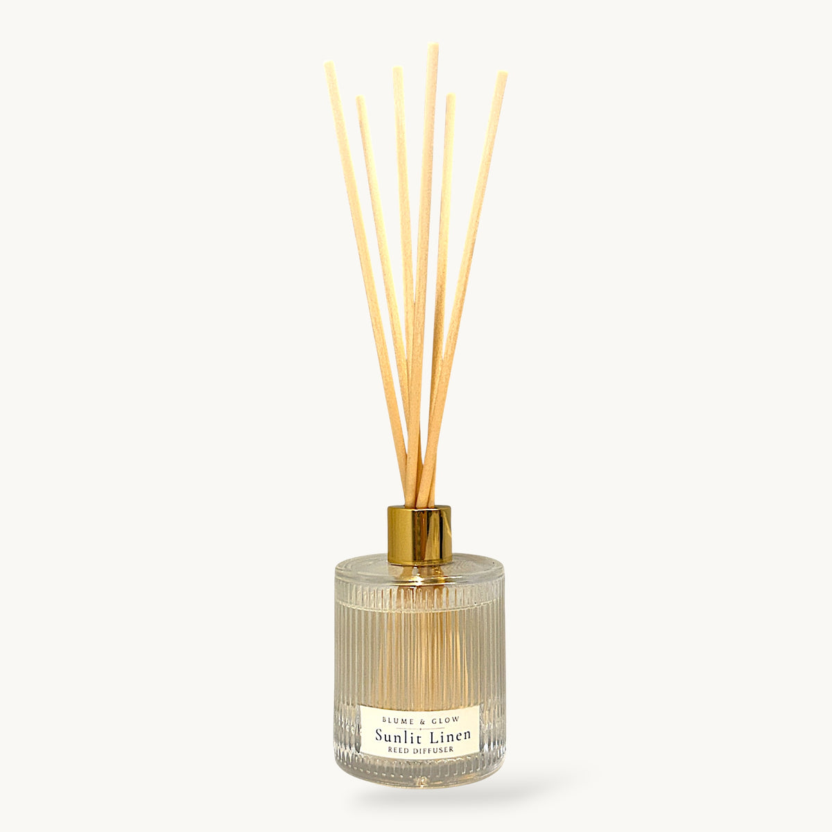 Sunlit Linen Reed Diffuser | Fresh Linen & Eucalyptus