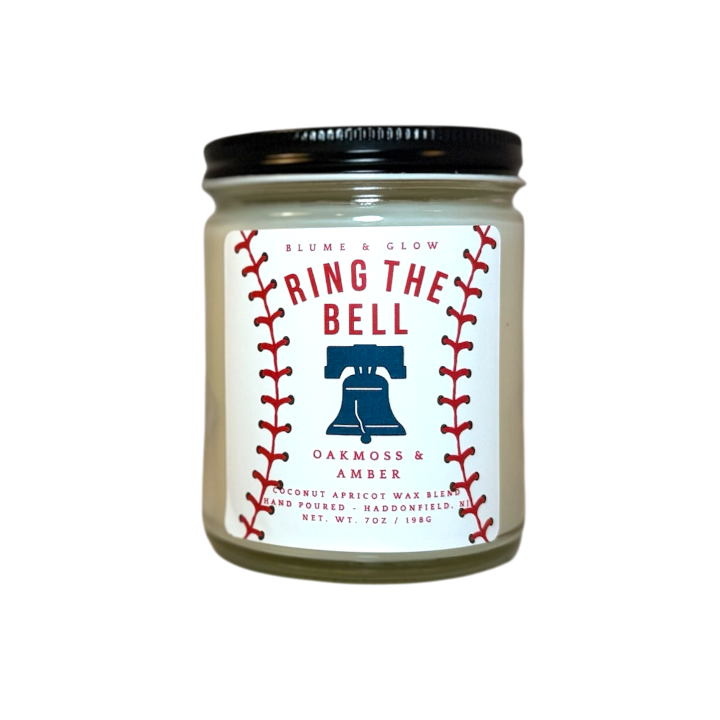Ring the Bell Candle | Philadelphia Baseball Inspired Candle