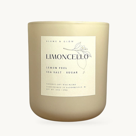 Limoncello Candle | Lemon Peel, Sea Salt & Sugar