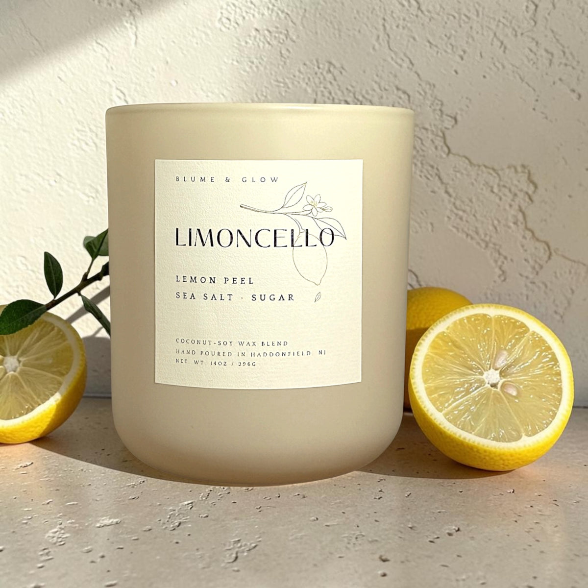 Limoncello Candle | Lemon Peel, Sea Salt & Sugar