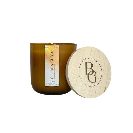 Golden Glow - wickless candle